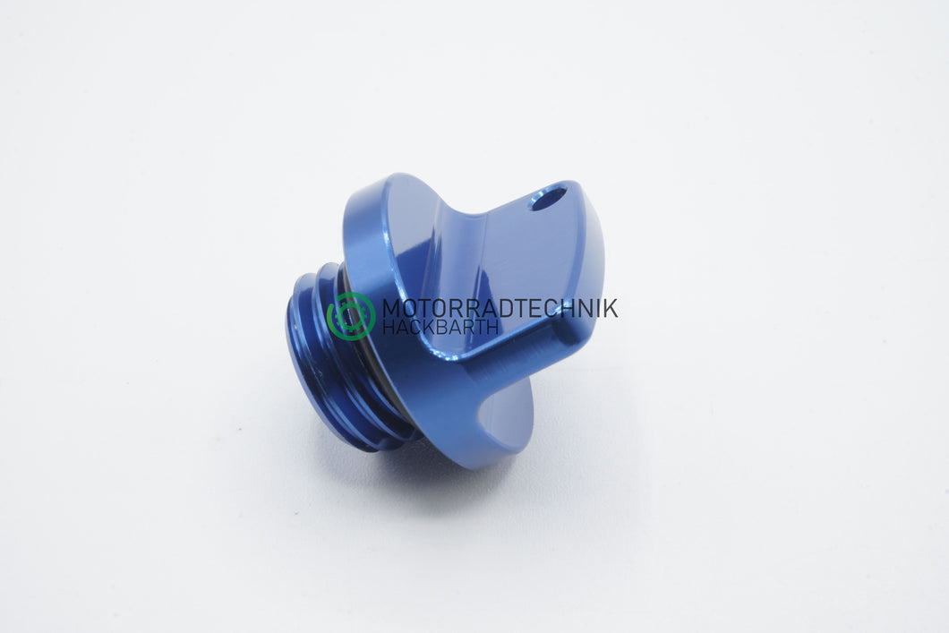 Yamaha DT 125 R/RE/X – Öleinfüllschraube CNC Blau